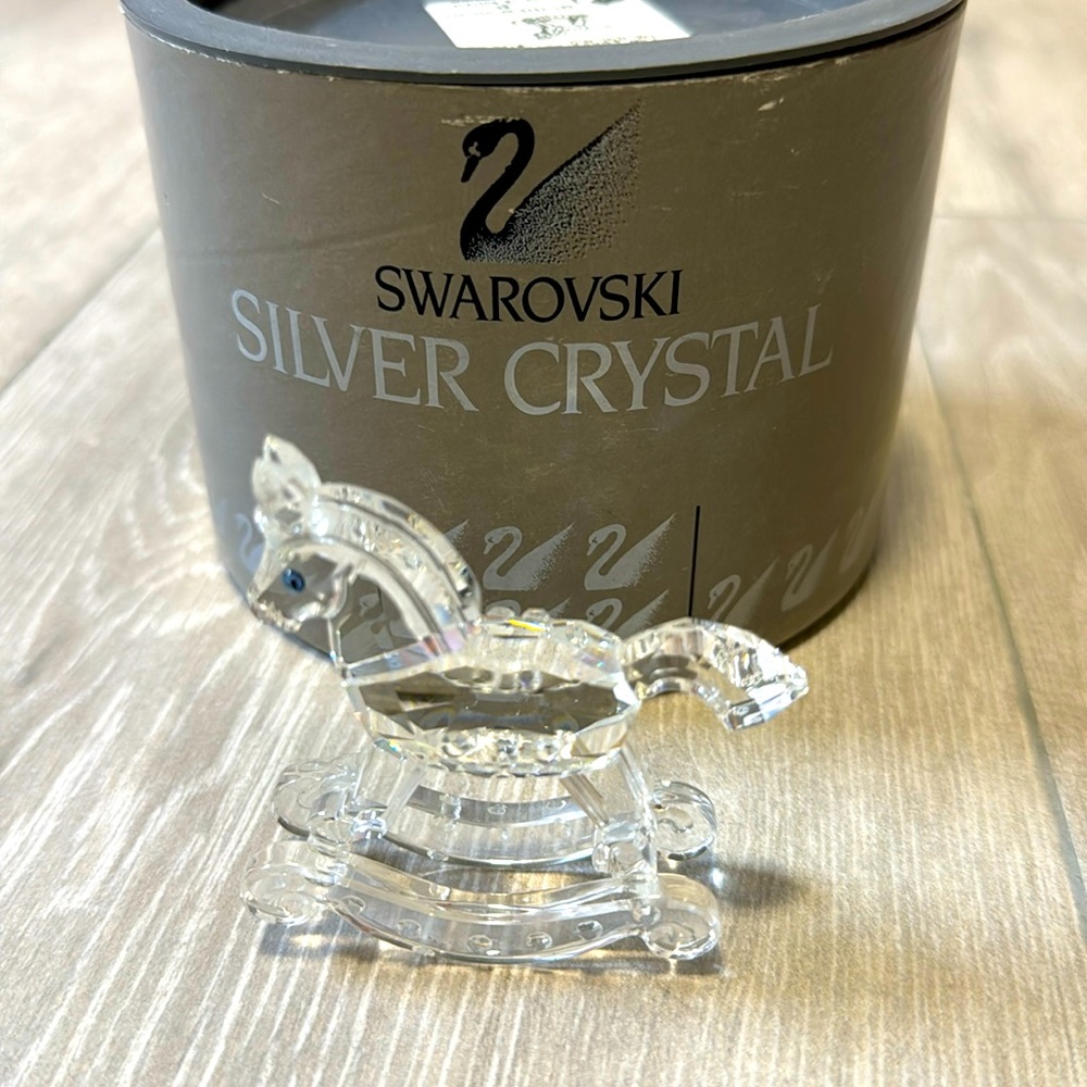 Swarovski rocking horse